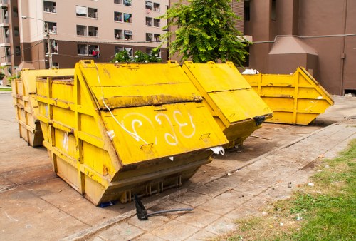 Various skip sizes available for hire in Chiswick