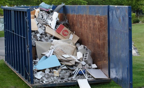 Grab hire container delivery in Chiswick
