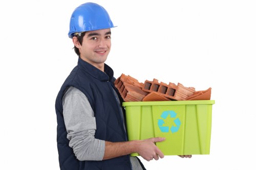 Professional house clearance team at work in Chiswick