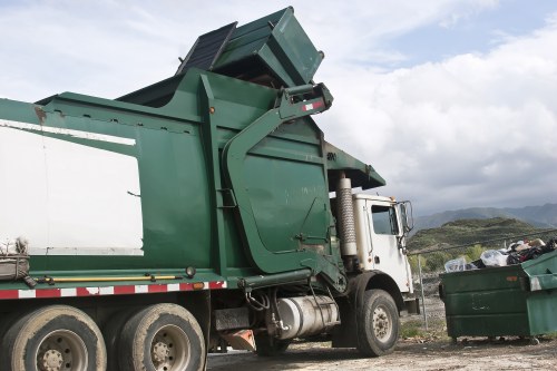 Recycling process for skip hire waste