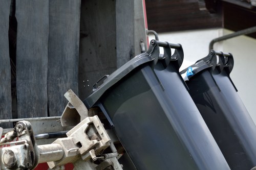 Technological tools enhancing garden waste management
