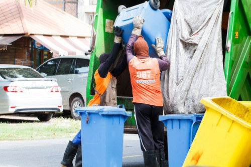 Organized clearance process with sorting of items
