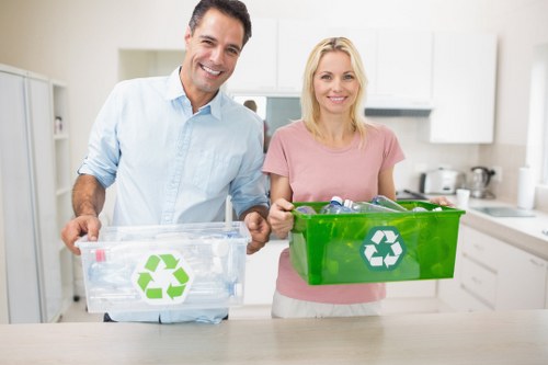 House clearance services facilitating donations and recycling